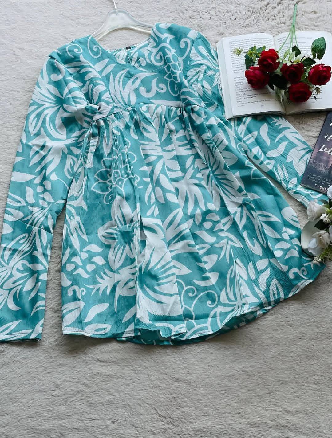 Printed Short Tops