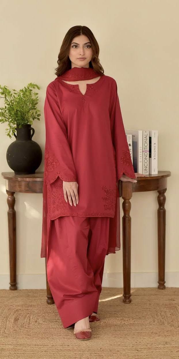 Farshi Shalwar 3-Piece Set