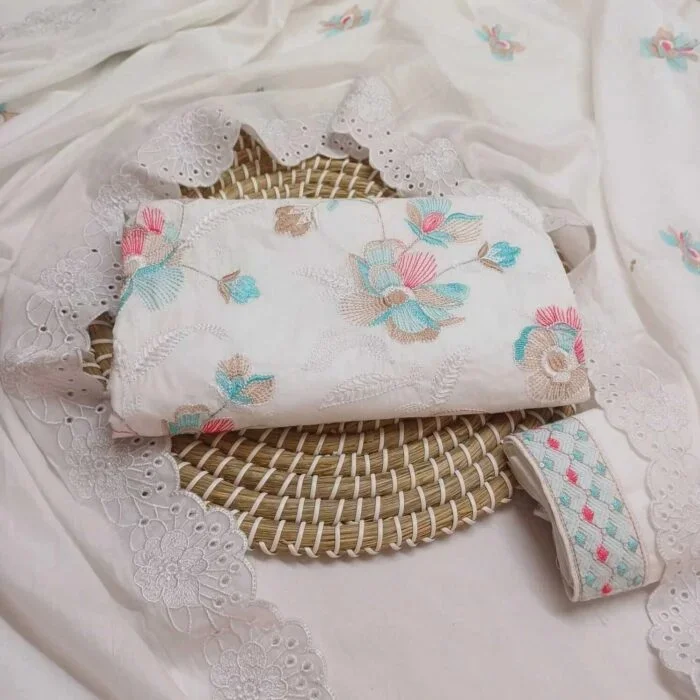 Pakistani Aurobindo Cotton Threepiece
