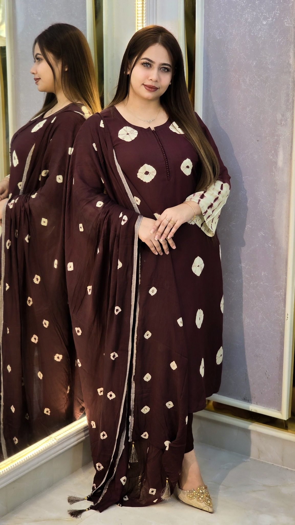 Neo Batik Style  Three Piece Set