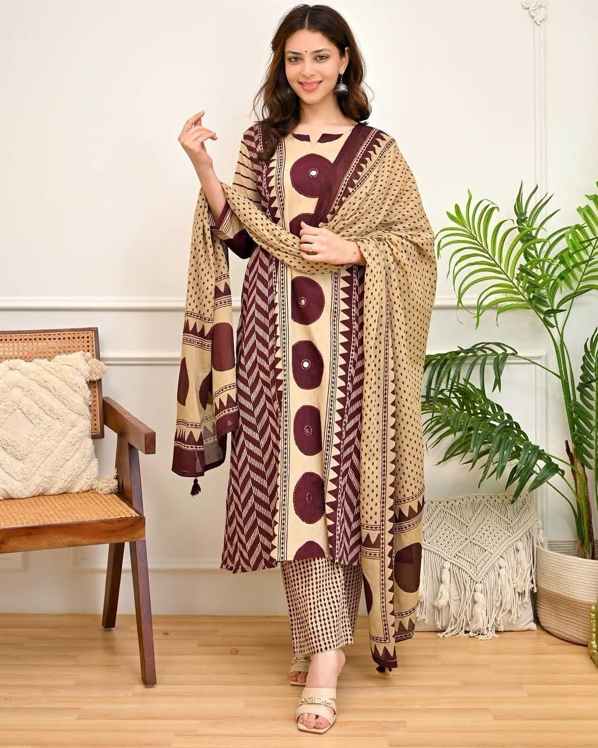 Madhuri Three-Piece